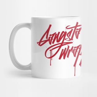 Gangsta Wrapper graffiti style word play Christmas Mug